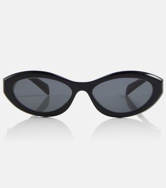 Prada Symbole oval sunglasses