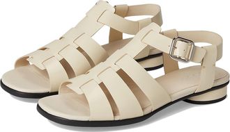 Ecco Sculpted Alba 25 Fisherman Sandal Womens Sandals Limestone : EU 42 (US Womens 11-11.5) M, Leather
