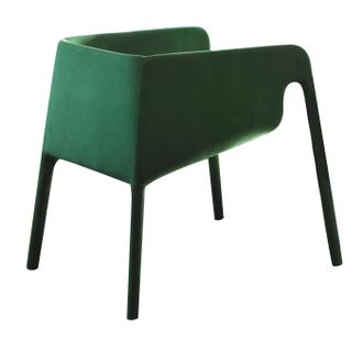 CASAMANIA Lobby Green Velvet Chair by StokkeAustad