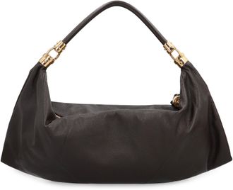 Chlo&eacute; Womens Chlo&eacute; Carry Small Canvas Tote Bag Brown Cotton