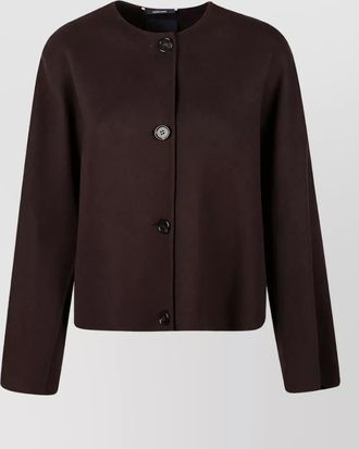 Max Mara single breasted coat