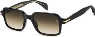 Eyewear by David Beckham Stijlvolle zonnebril DB 1179/S - Heren - Zonnebrillen - Zwart - 51 MM - Accessoires
