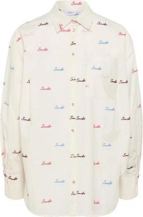 Saint Tropez Mujer, Blusas y Camisas, Blanco, Talla: L