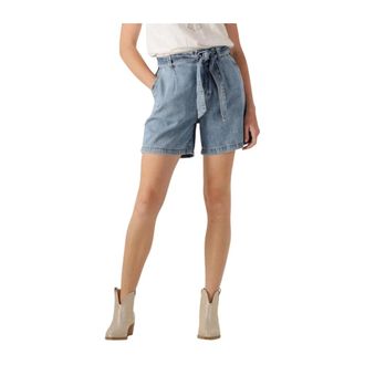 Mos Mosh MOS Mosh, Dames, Korte broeken, Blauw, Maat: W29