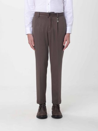 Manuel Ritz Pants Men color Brown