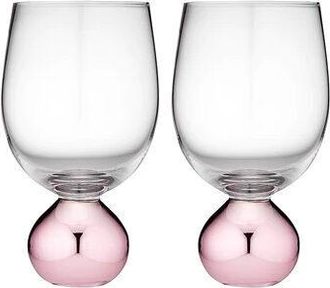 Ladelle Handgefertigte, luxuriöse Weingläser Astrid Rosé (2er-Set)