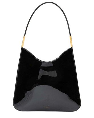 Saint Laurent Patent Leather Sadie Shoulder Bag (Authentic Pre-Loved)