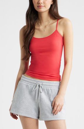 BP. Core Stretch Cotton Camisole in Red Saucy at Nordstrom, Size Xx-Small