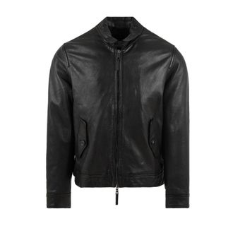 The Jack Leathers Quercia Jacket - Heren - Leren en Su&egrave;de Jassen - Zwart - XL - Leer - Jassen
