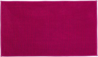 Gözze Badematte »Chenille« Höhe 15 mm rutschhemmend beschichtet fussbodenheizungsgeeignet Badteppich, Uni Farben, besonders weich durch Microfaser, waschbar