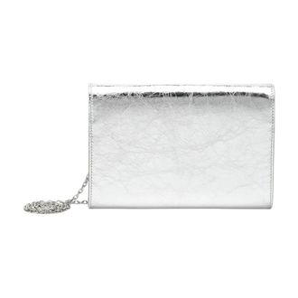 Roger Vivier Bouquet Strass Envelope Flap Mini - female - Roger Vivier - Cross Body Bags - Gray - ONE SIZE - Bags