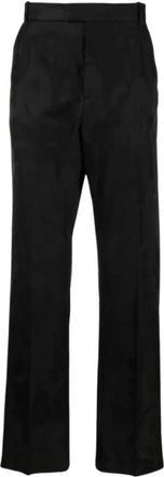 Alexander McQueen Broeken, Heren, Zwart, L, Kostuumbroek