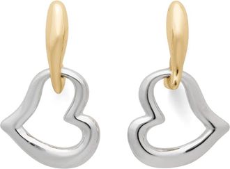 Kate Spade New York heart drop earrings in Gold/Silver at Nordstrom