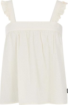 Protest Shirttop PROTEST Top PRTJINTE, Damen, Gr. XXL, weiss (canvassanftes wei&szlig;), Obermaterial: 100% Baumwolle CO., Tops Shirttop