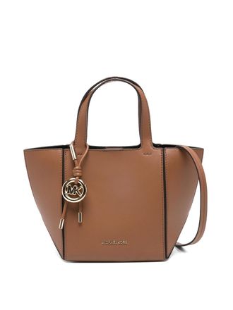 Michael Kors Leather Charm Tote Bag