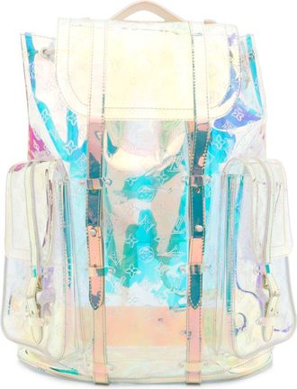 Louis Vuitton x Virgil Abloh 2019 Christopher GM backpack - men - PVC - One Size - Yellow