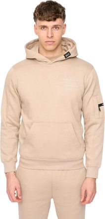 Duck and Cover Mannen Rayland Hoodie (Stone)