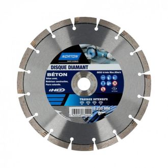 Norton Disco De Diamante Segmentado Intensivo Para Materiales De Construcci&oacute;n Diam230mm