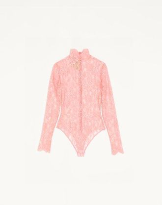 Valentino Floral Lace Body Wo