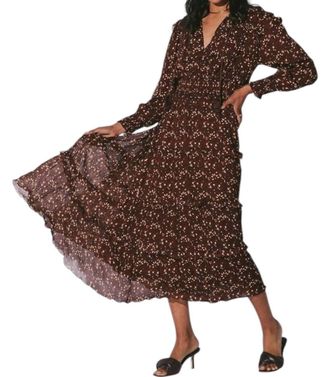 Cleobella Romina Midi Dress In Zadia Block Print