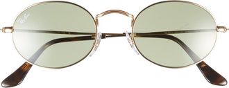 Ray-Ban Oval 51mm Sunglasses in Arista Arista at Nordstrom
