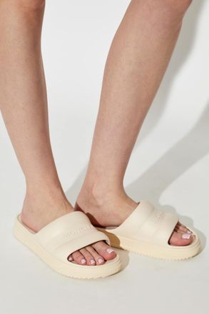 Moncler Altive Slides, Womens, Cream
