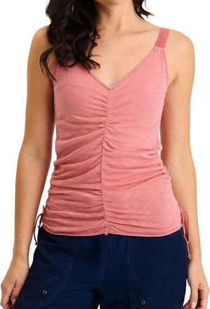 Xcvi Blaise Tank Top In Cherry Fizz