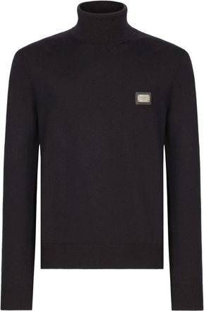 Dolce & Gabbana Stijlvolle Sweater Gxo 35Tjcvc 7B1622 - Heren - Coltruien - Blauw - 2XL - Truien & Vesten