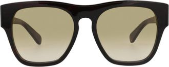 Chlo&eacute; Square-Frame Recycled Acetate Sunglasses