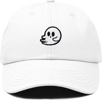 Dalix Whisper Ghost Dad Cap in White at Nordstrom