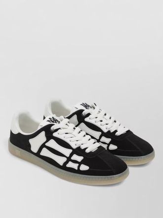 Amiri pacific bones low top sneakers rubber sole