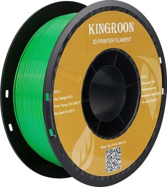 OEM Filamento Para Impresi&oacute;n 3d, Material Petg, Forma S&oacute;lida, 1 Rollo, Verde