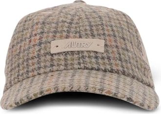 Autry houndstooth-pattern baseball cap - unisex - Fabric - One Size - Neutrals