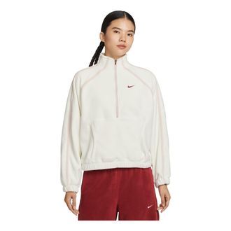 Nike (WMNS) Nike CNY Oversized Therma-FIT 1/2-Zip Fleece Top Sail IQ3836-133
