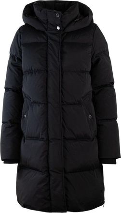 Woolrich Quilted Jacket With Concealed Zip And Snap Button Placket
