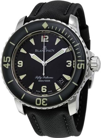 Blancpain Fifty Fathoms Automatic Black Dial Mens 5015-1130-52B