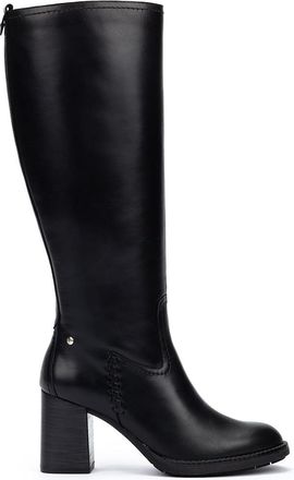 Pikolinos PALENCIA Leather Boots for Women, Black, 4-4.5 UK