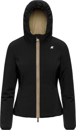 K-Way Reversible Short Jacket With Waterproof Layer And Insulation