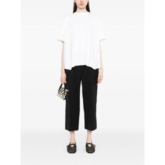 Jacquemus Silk-Cotton Blend T-Shirt - White