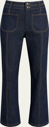 Cinq &agrave; Sept Dorothea Denim Patch Pocket Pants