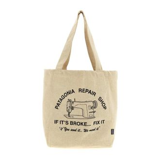 Patagonia Markttas - Heren - Sport - Beige - Maat: ONE Size Katoen