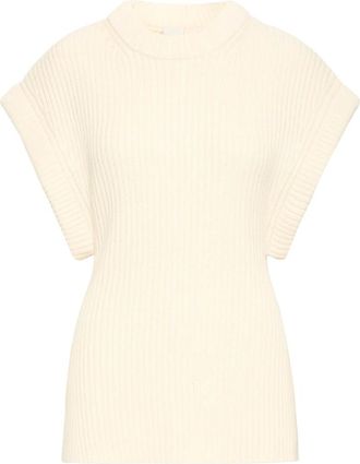 Ichi Maglieria Girocollo - - Knitwear - Donna - Bianco - XS