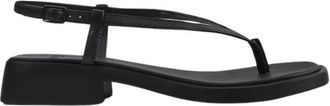 Camper Dana Sandaal - Dames - Sandalen - Zwart - 40 EU - Leer - Schoenen
