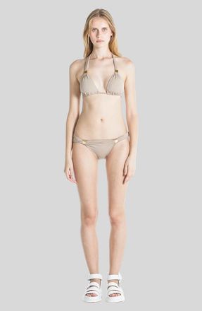 Sauipe Swimwear Nina Classic Brief Bikini Bottom in Camel at Nordstrom, Size Medium