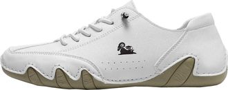 Generic Large Casual Low Cut Men Shoes with Eight Claws Anti Slip and wear Resistant Sports Casual Shoes (White,10.5)