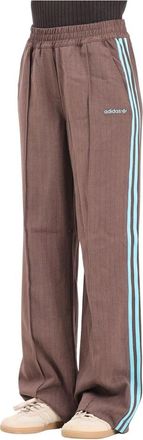 adidas Broeken, Dames, Bruin, S, Sportieve Bruine Broek Herfst Winter