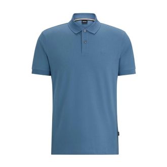 HUGO BOSS Hombre, Camisetas, Azul, Talla: L