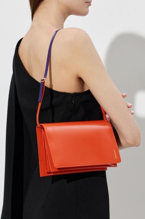 Jil Sander File Small Bag, Womens, Orange