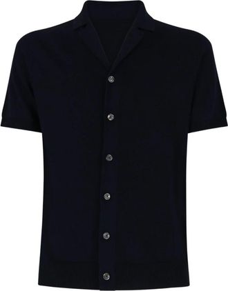 Daniele Alessandrini Polo Shirt - Heren - Polos - Blauw - XL - Tops