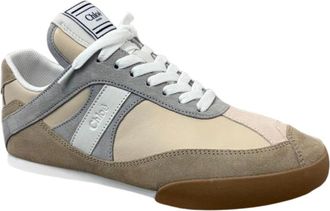 Chlo&eacute; Kick Sneakers - Dames - Sneakers - Grijs - 41 EU - Leer - Schoenen